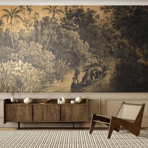 Fototapeta Premium Canvas - Wyprawa do źródła - Dżungla, Amazonia, Tropiki - 250x175 cm