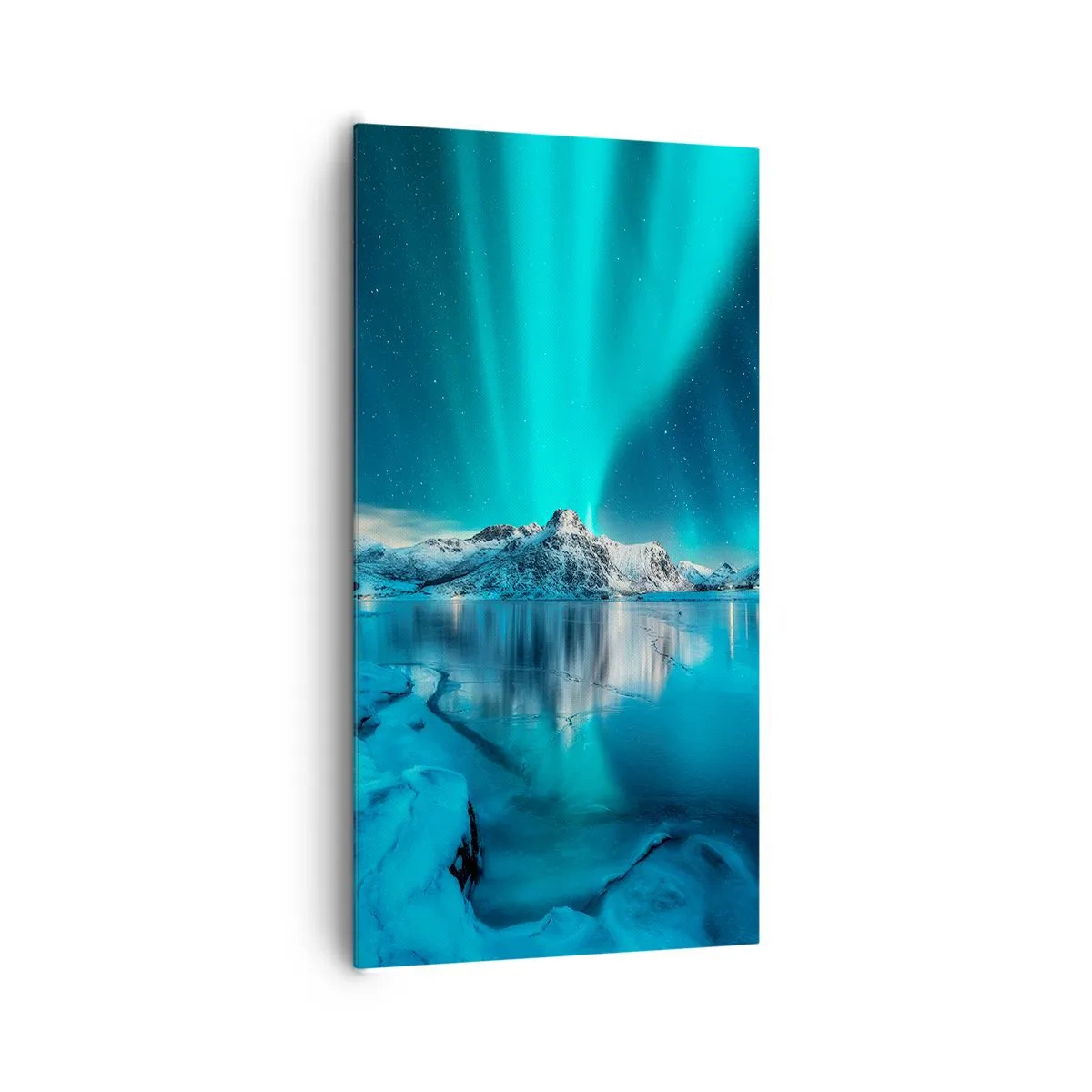 Obraz na płótnie - Noc światła - 65x120 cm