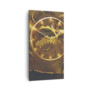 Obraz na płótnie - U źródeł czasu - 55x100 cm