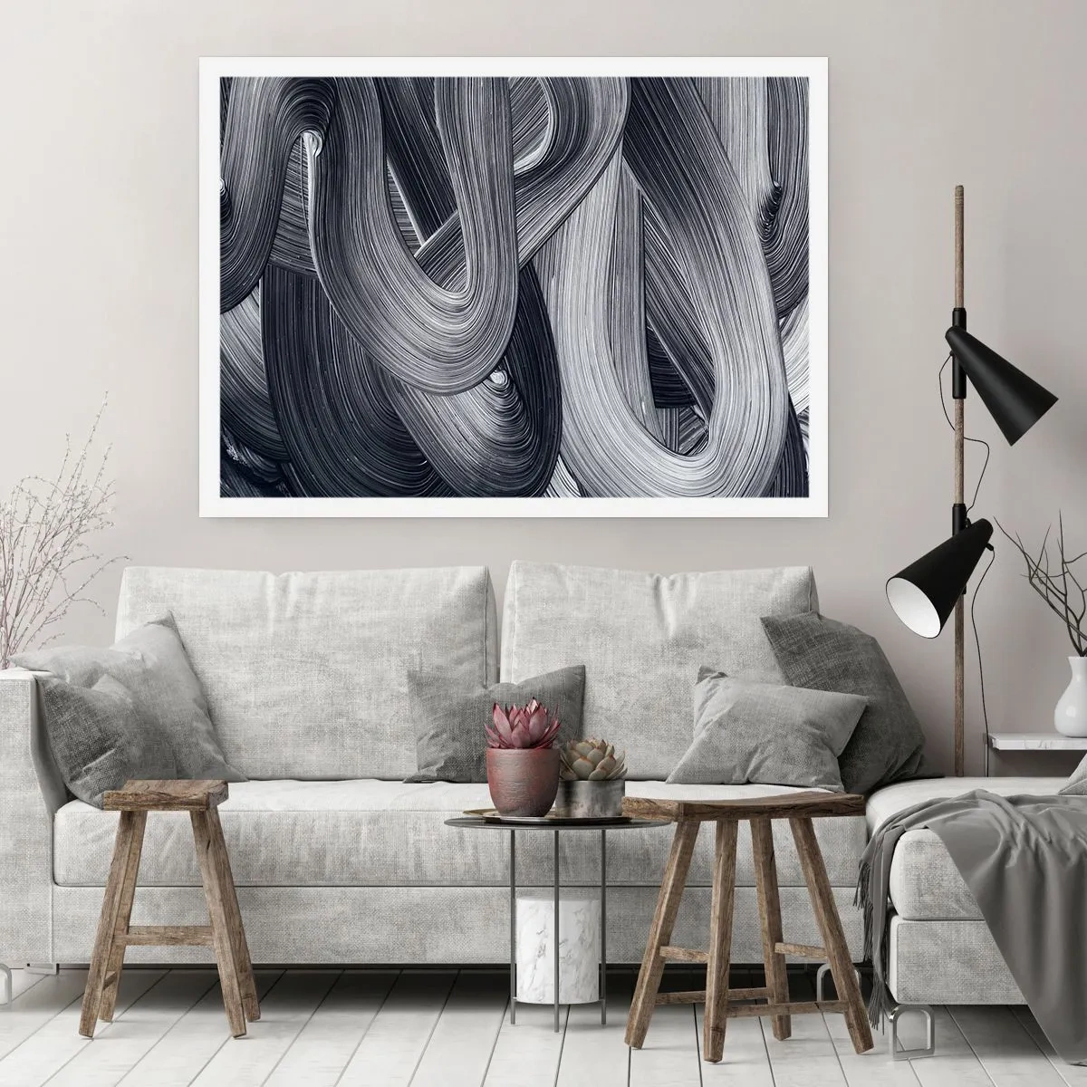 Plakat - Płynność rzeczywistości - 40x30 cm