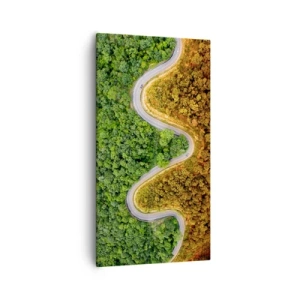 Obraz na płótnie - Granice i przełomy - 55x100 cm