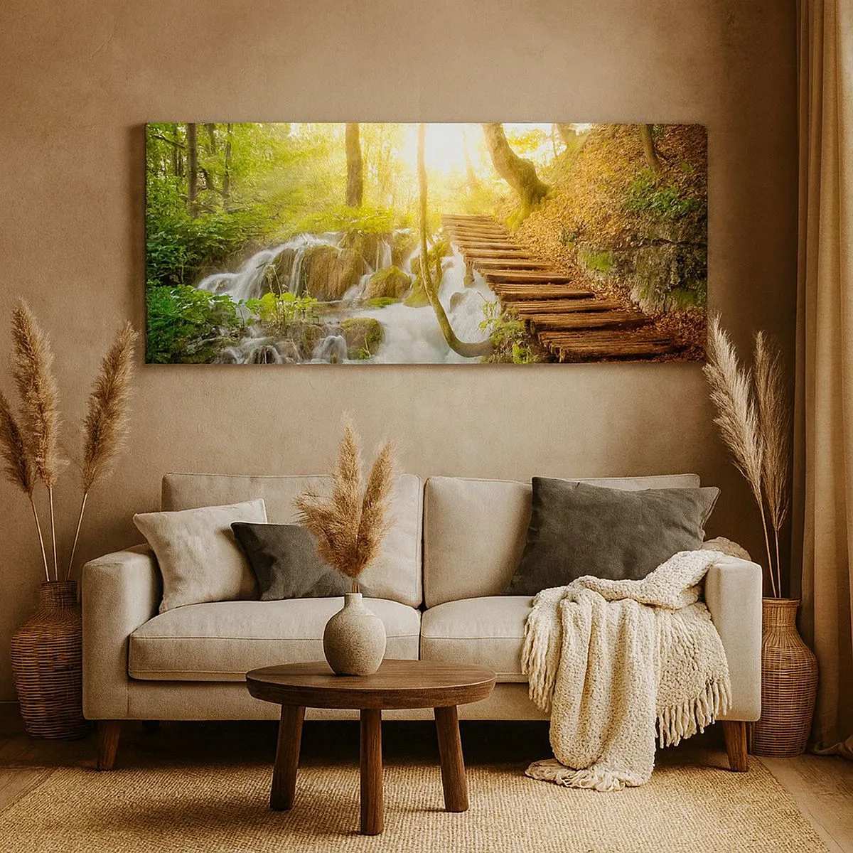 Obraz na płótnie - Upragniony chłód - 100x40 cm