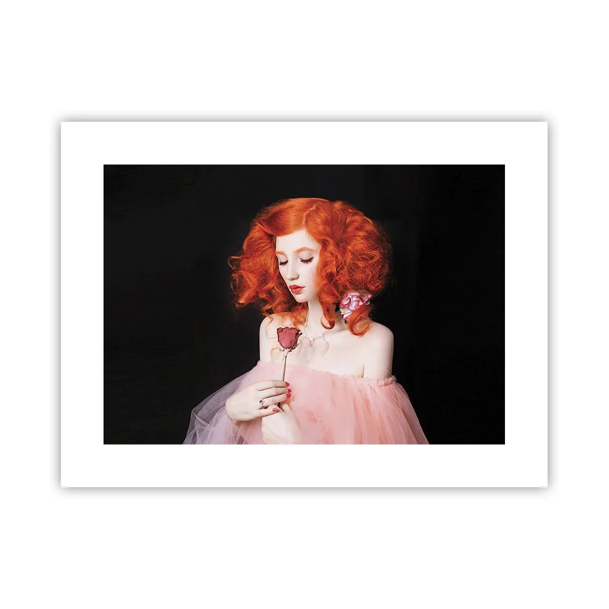 Plakat - W barokowym stylu - 40x30 cm