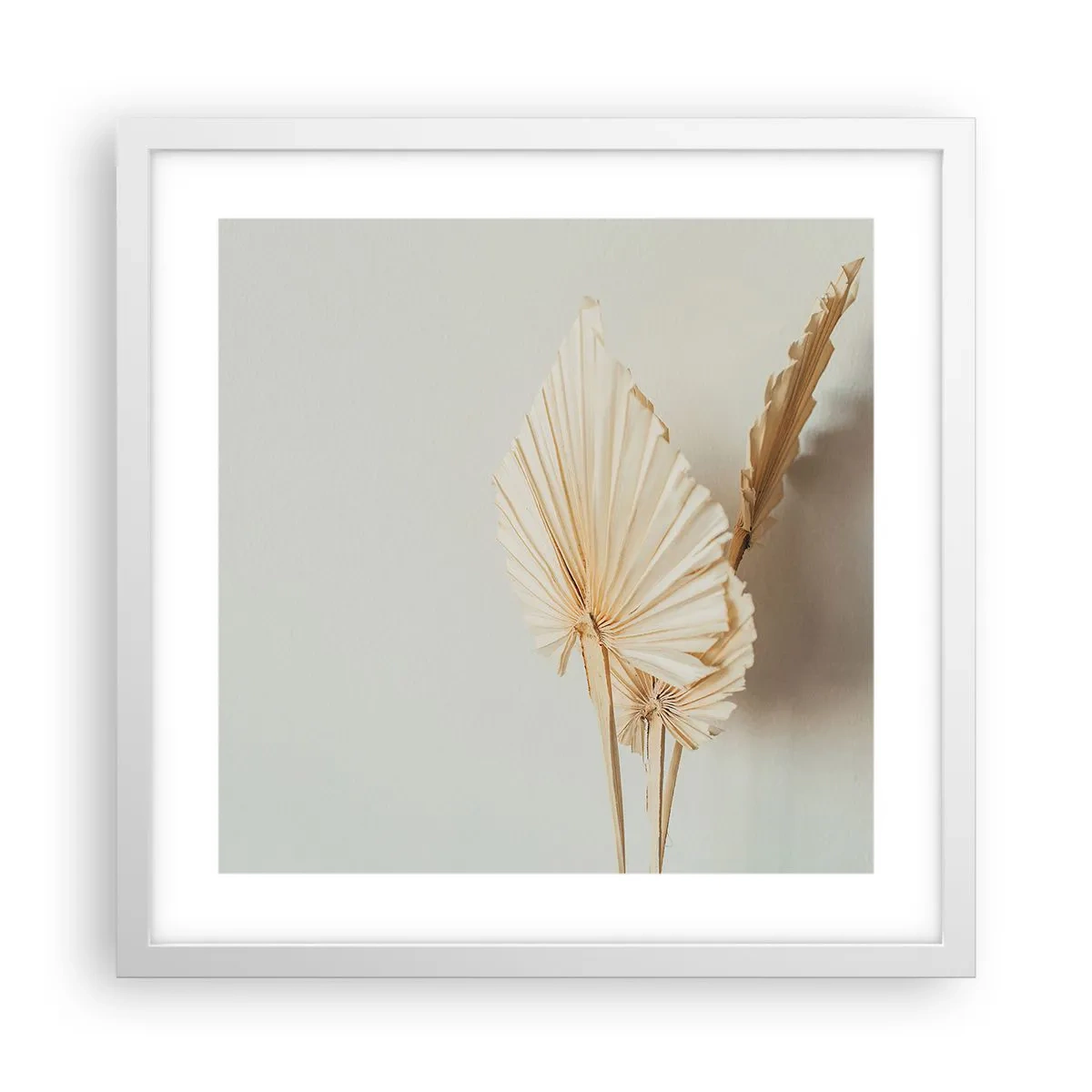 Plakat w białej ramie - Gdy potrzebne ukojenie - 40x40 cm