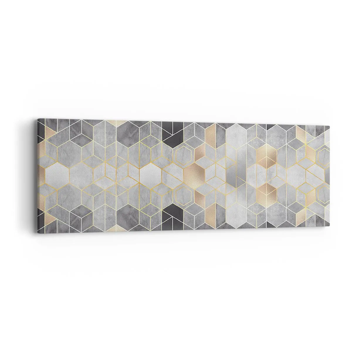 Obraz na płótnie - Diamentowa kompozycja - 90x30 cm