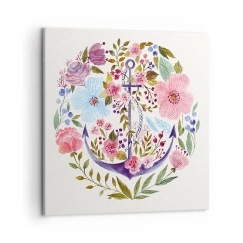 Obraz na płótnie - Dobry sen żeglarza - 50x50 cm