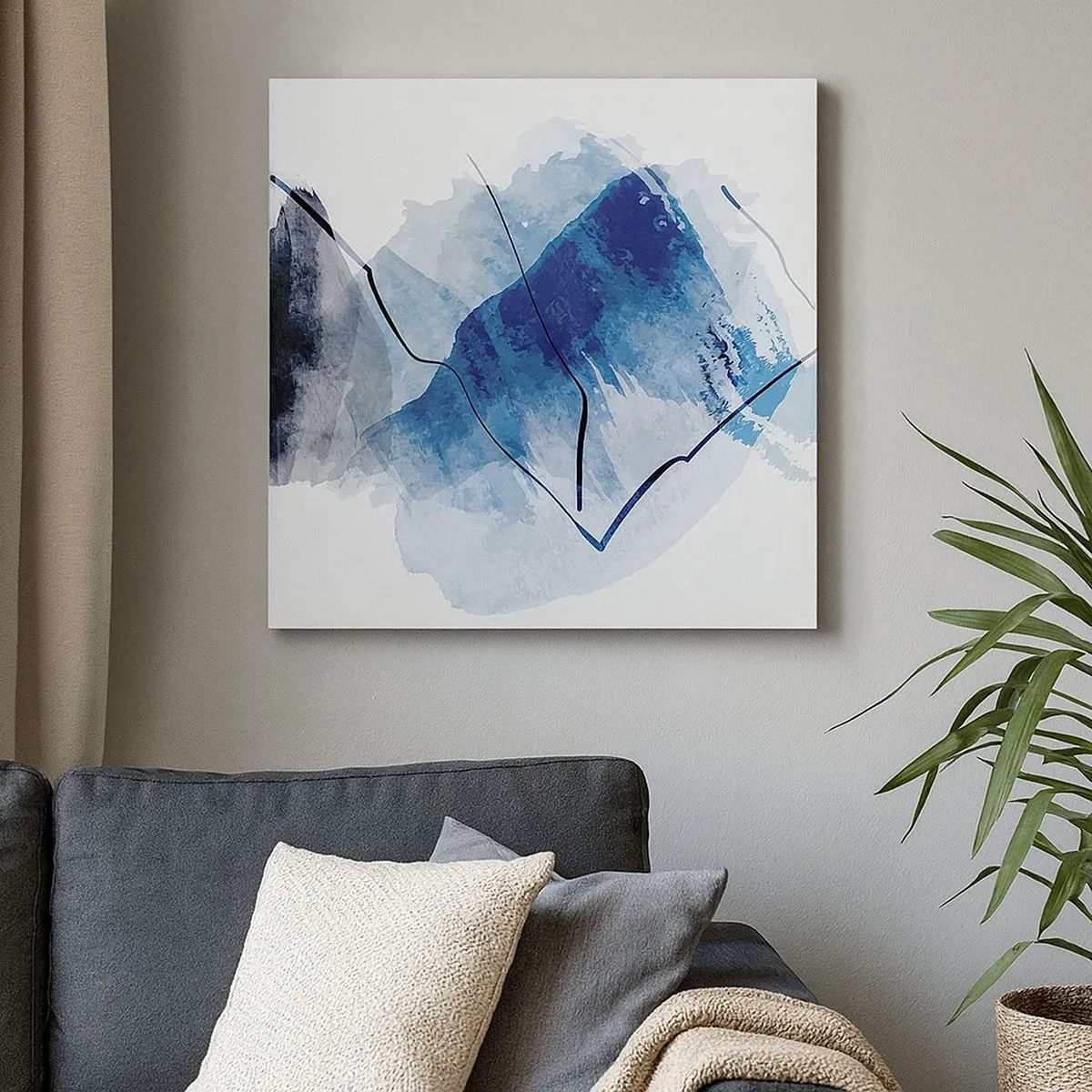 Obraz na płótnie - Lodowa góra - 30x30 cm