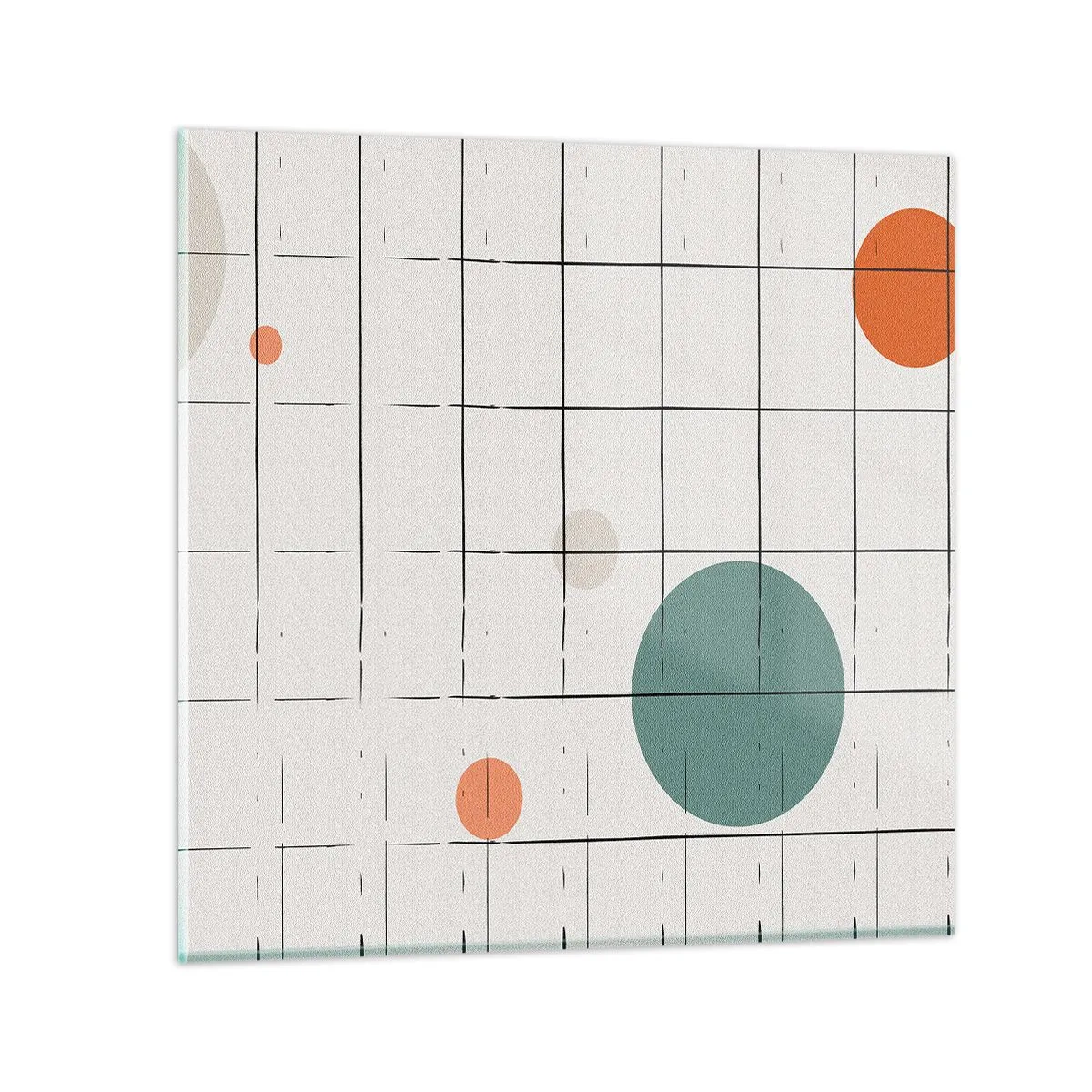 Obraz na szkle - Uwięzione. My czy one? - 60x60 cm