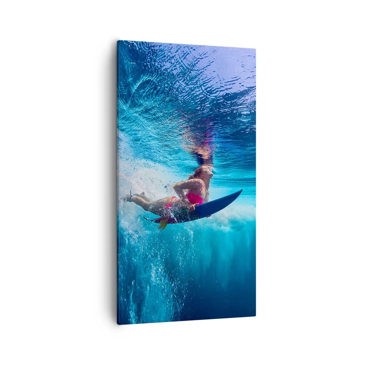 Obraz na płótnie - Głębia radości - 55x100 cm