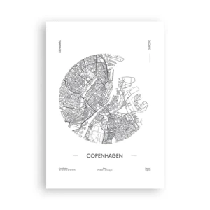 Plakat - Anatomia Kopenhagi - 70x100 cm