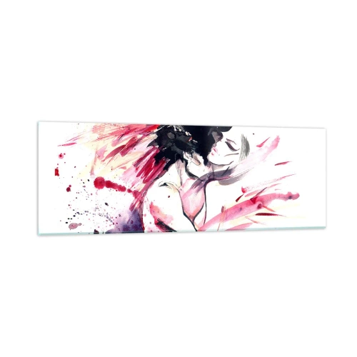Obraz na szkle - Miłosne spełnienie - 90x30 cm
