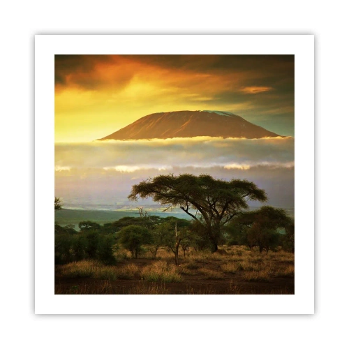 Plakat - Sen podróżnika - 50x50 cm