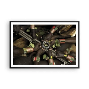 Plakat w czarnej ramie - Jesteśmy razem - 91x61 cm