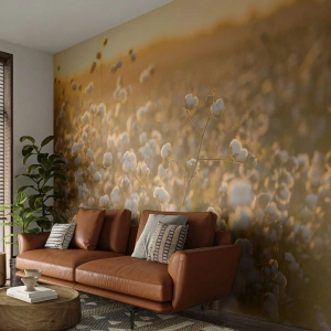 Fototapeta na wymiar Premium Sand - Puszyste pole - Pole Bawełny, Azja, Natura