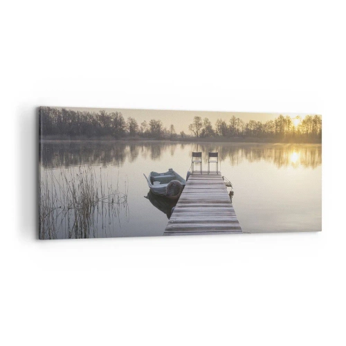 Obraz na płótnie - Wrócę za jakiś czas - 100x40 cm