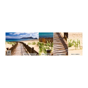 Fototapeta Próbka Samoprzylepna Deluxe Sticker - Zabierz mnie na wyspy szczęśliwe - Krajobraz, Plaża, Madera - 100x30 cm