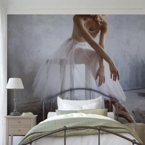 Fototapeta Samoprzylepna Deluxe Sticker - Zanim zabłysną światła rampy - Baletnica, Balet, Taniec - 500x350 cm