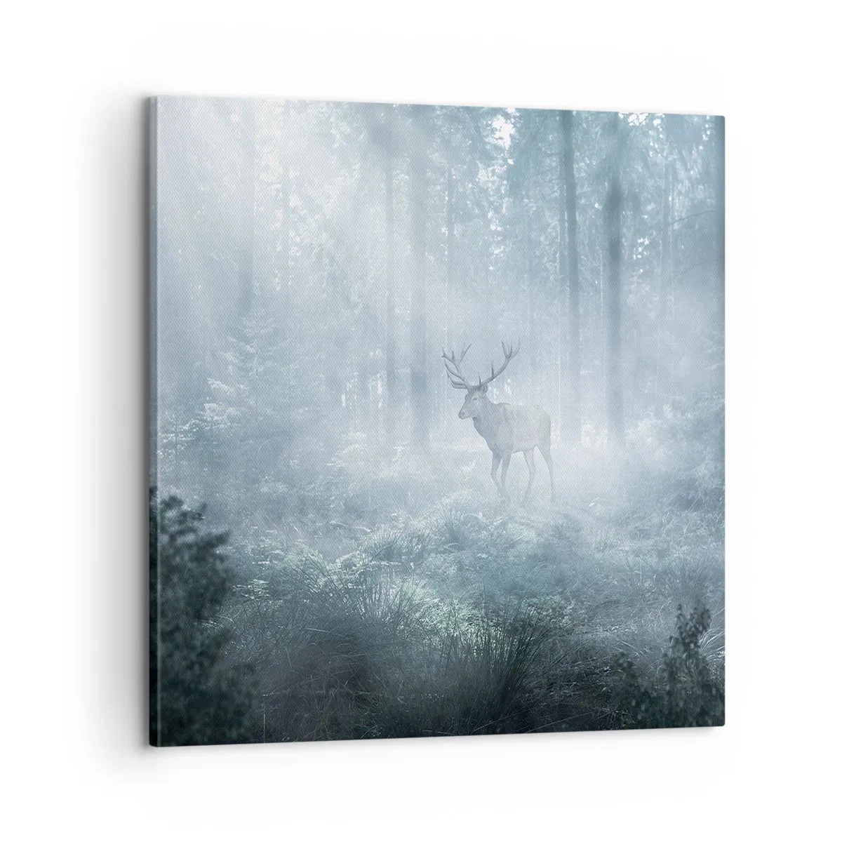 Obraz na płótnie - Poranny obchód włości - 60x60 cm