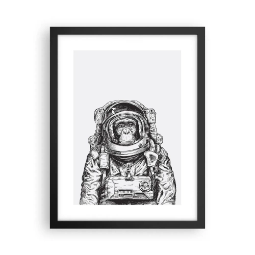 Plakat w czarnej ramie - Alternatywna ewolucja - 30x40 cm