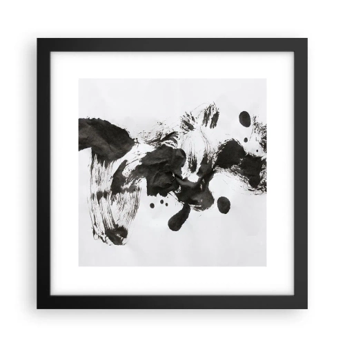 Plakat w czarnej ramie - W szaleństwie metoda? - 30x30 cm