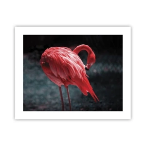 Plakat - Karmazynowy poemat natury - 50x40 cm