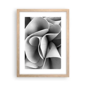 Plakat w ramie jasny dąb - Dzieje się w przestrzeni - 30x40 cm