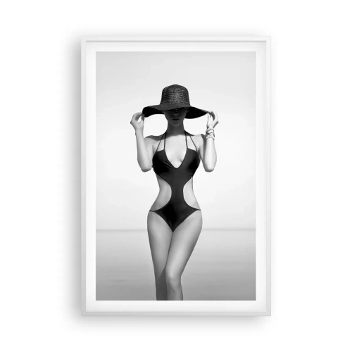 Plakat w białej ramie - Na imię mi: Elegancja - 61x91 cm