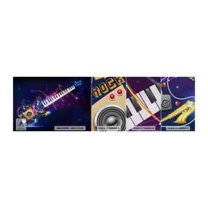 Fototapeta Próbka Premium Canvas - I wszystko gra - Abstrakcja, Instrument Muzyczny, Muzyka - 100x30 cm