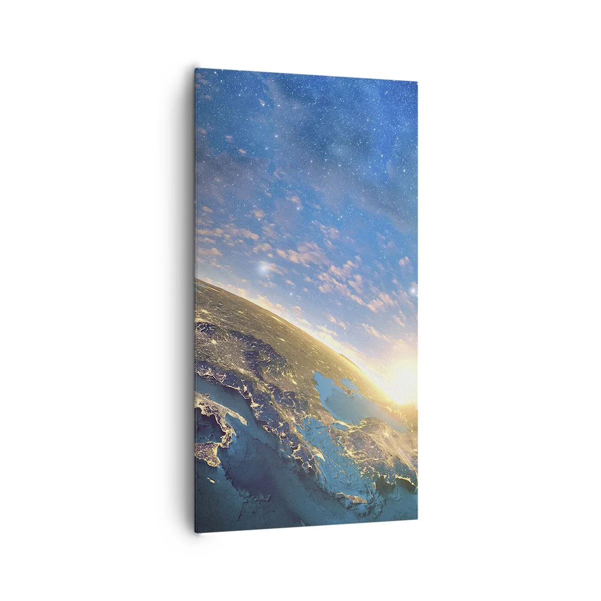 Obraz na płótnie - Spójrzmy na siebie z dystansu - 65x120 cm
