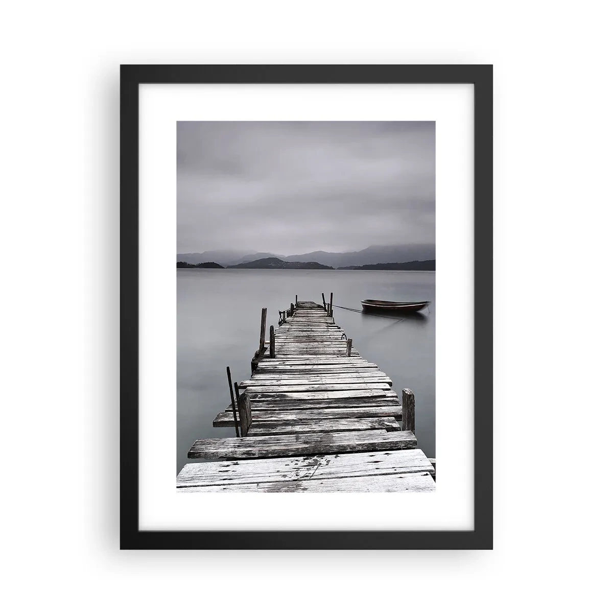 Plakat w czarnej ramie - Jutro możesz ruszać - 30x40 cm