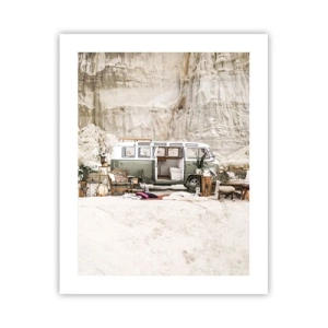 Plakat - Podróż czas zacząć - 40x50 cm