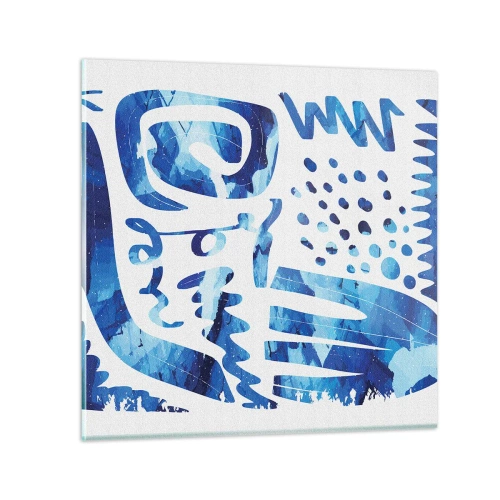 Obraz na szkle - Powrót do korzeni - 30x30 cm