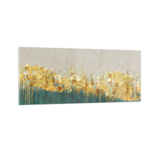 Obraz na szkle - Złota granica - 100x40 cm