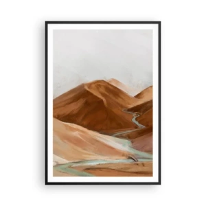 Plakat w czarnej ramie - Do źródła - 70x100 cm