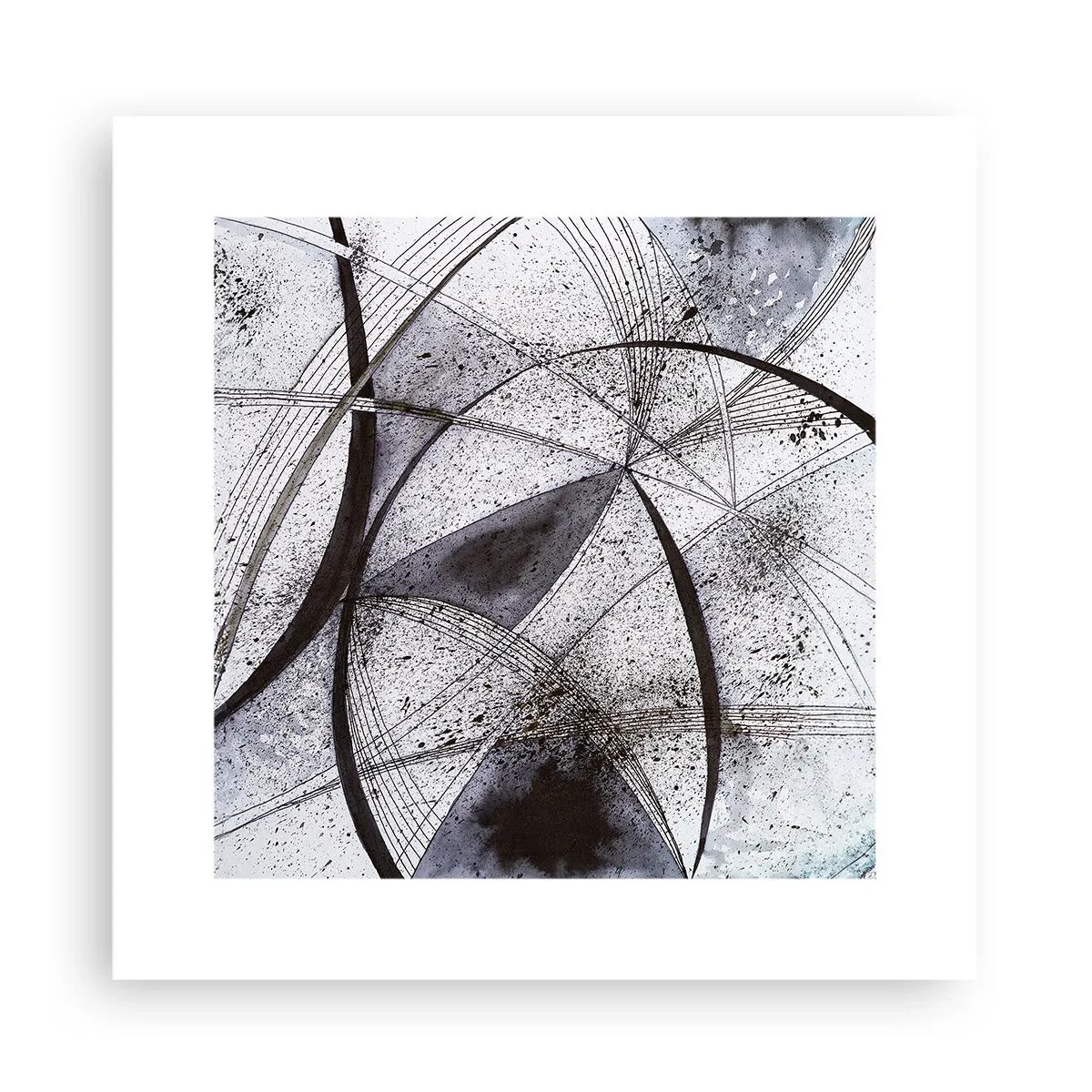 Plakat - Futurystyczna fantazja - 30x30 cm