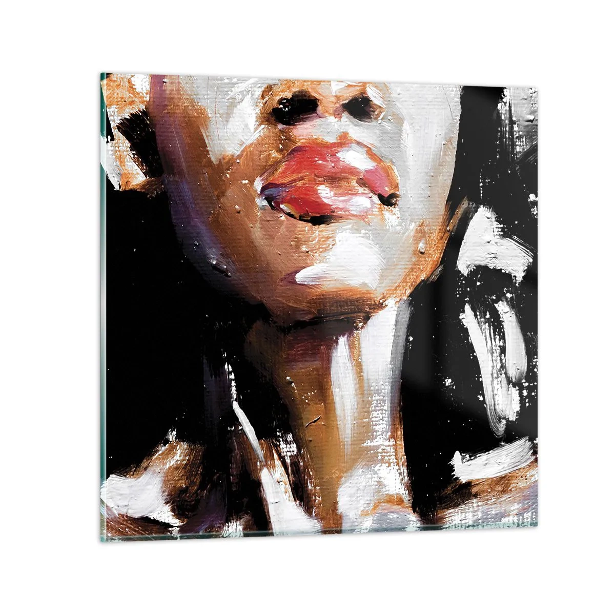 Obraz na szkle - Duma bez uprzedzeń - 30x30 cm