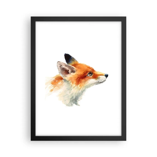 Plakat w czarnej ramie - Ostrożności nigdy za wiele - 30x40 cm