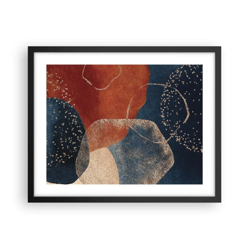 Plakat w czarnej ramie - Lekkość bytu - 50x40 cm