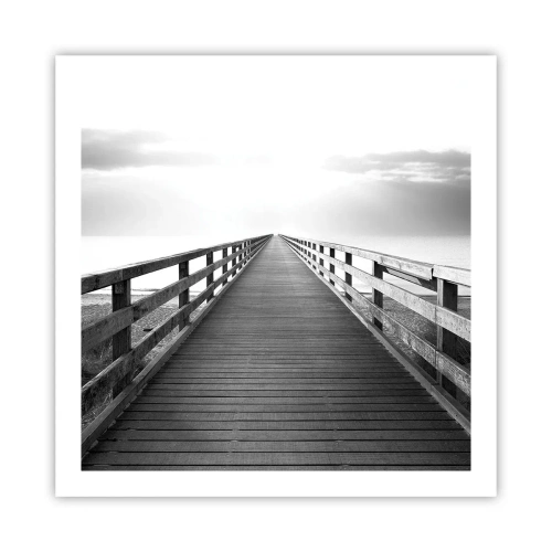 Plakat - W siną dal… - 60x60 cm