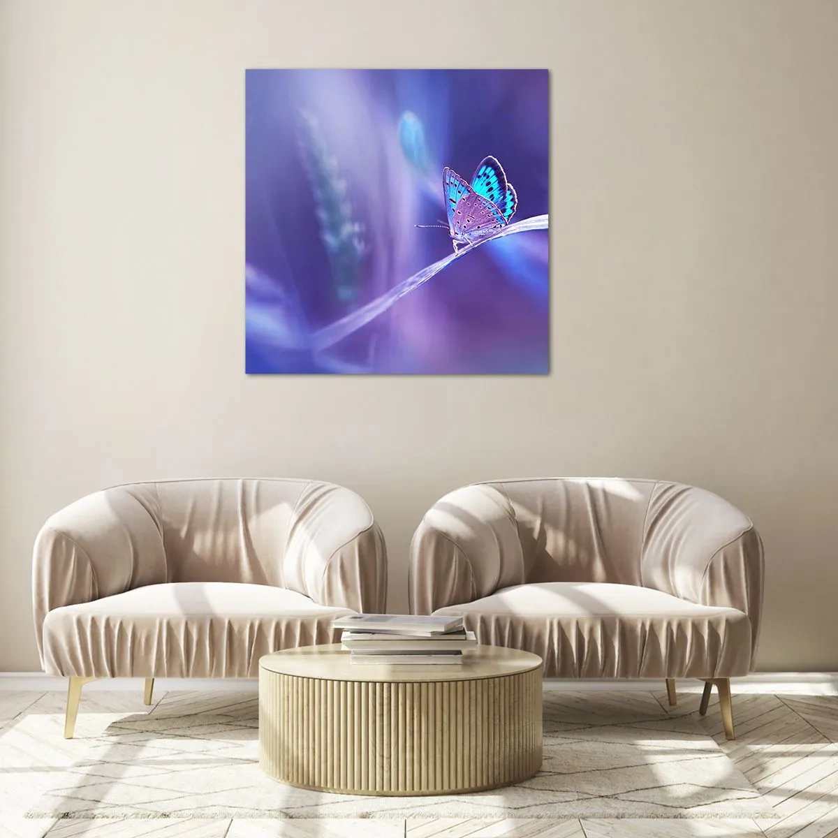 Obraz na szkle - Klejnot natury - 40x40 cm