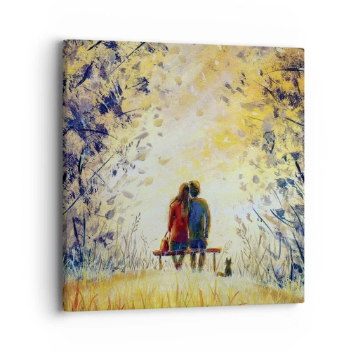 Obraz na płótnie - Magiczna chwila - 40x40 cm