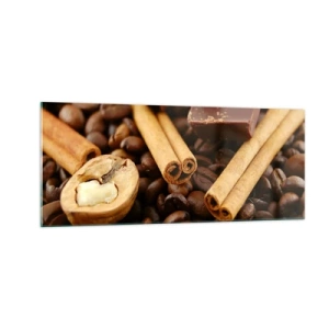 Obraz na szkle - Koncert aromatów - 100x40 cm