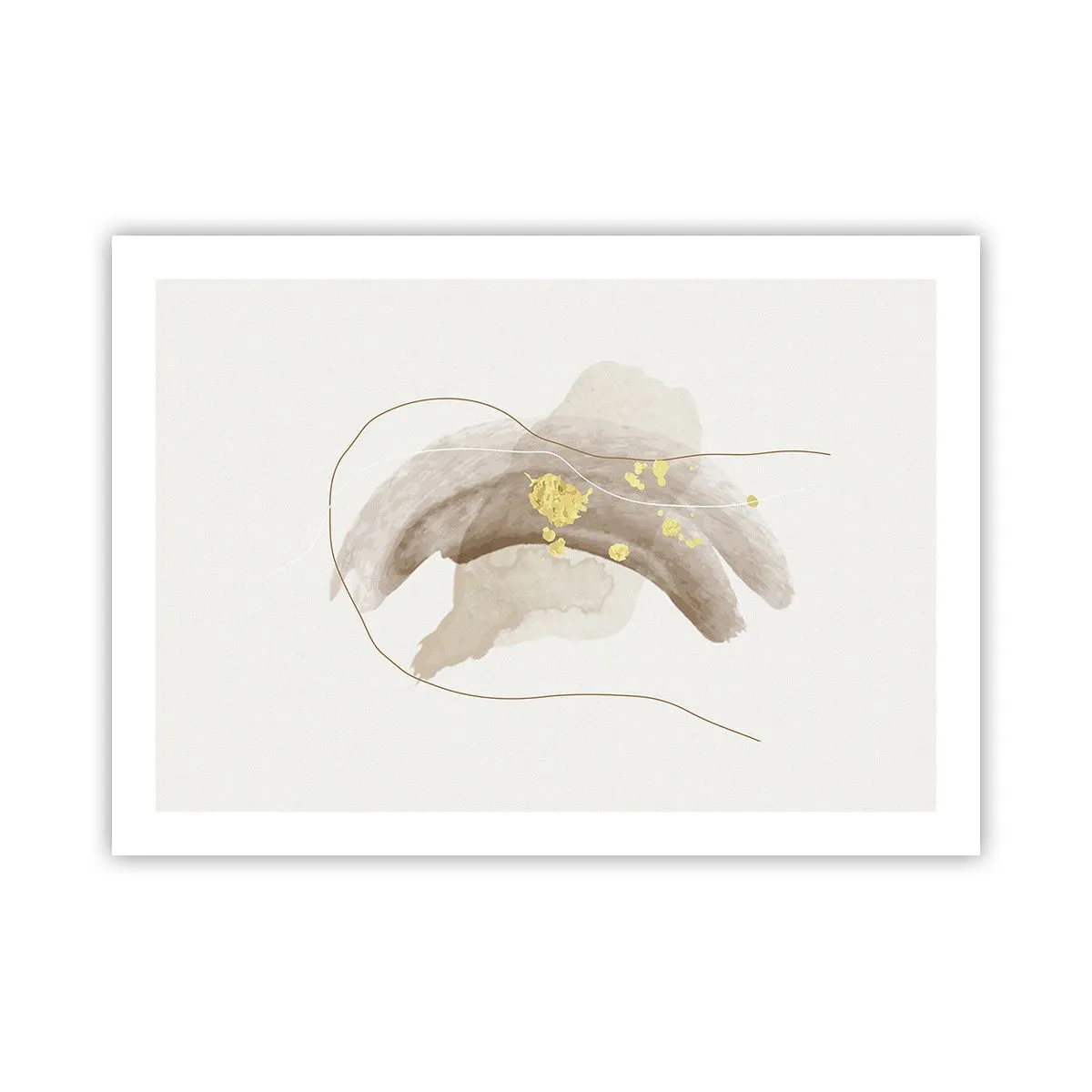 Plakat - Napotkane w przestrzeni - 70x50 cm
