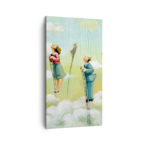 Obraz na płótnie - Za swoim marzeniem - 45x80 cm