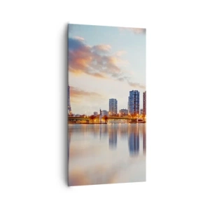 Obraz na płótnie - Monumentalny spokój Paryża - 65x120 cm