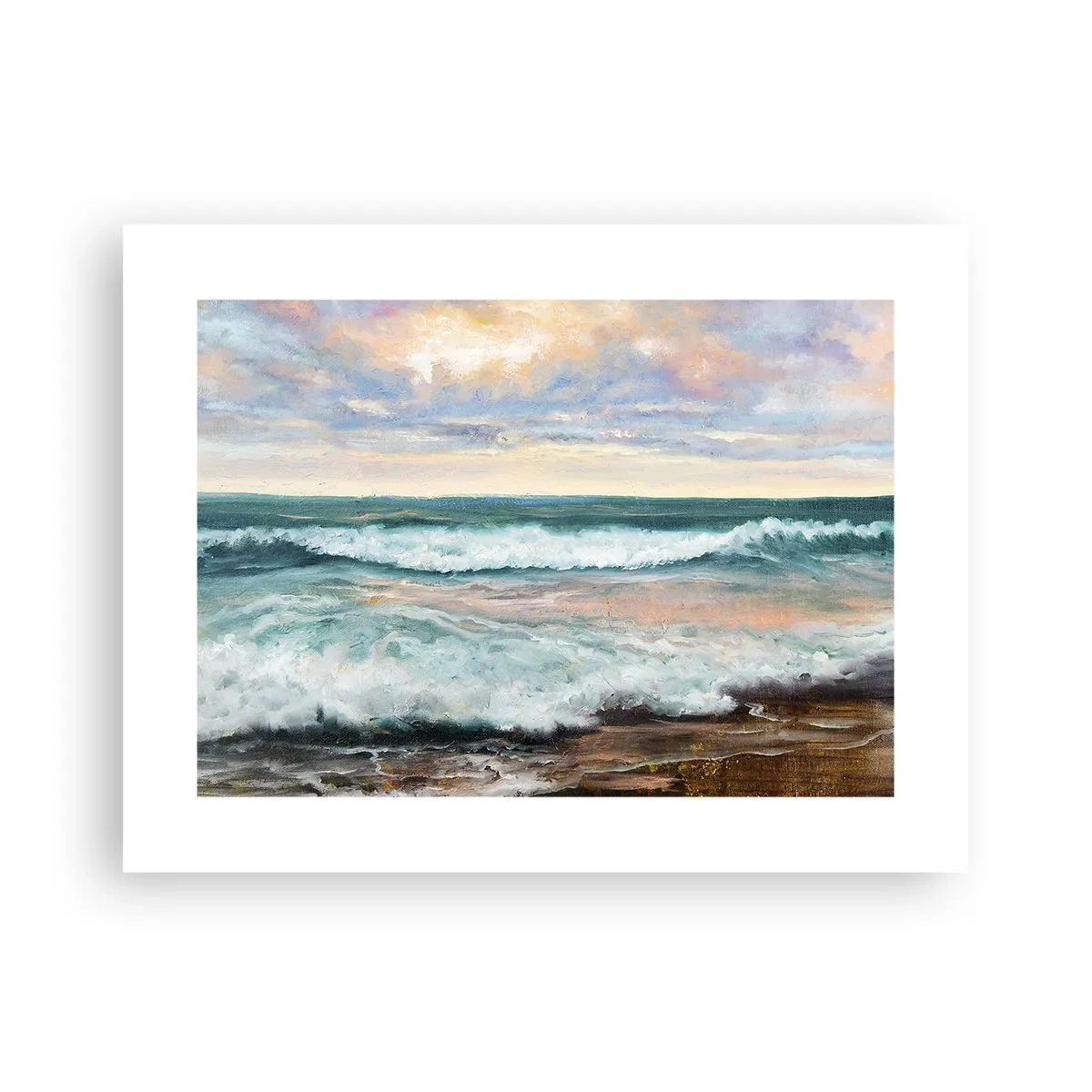 Plakat - Tutaj wygładzisz duszę - 40x30 cm