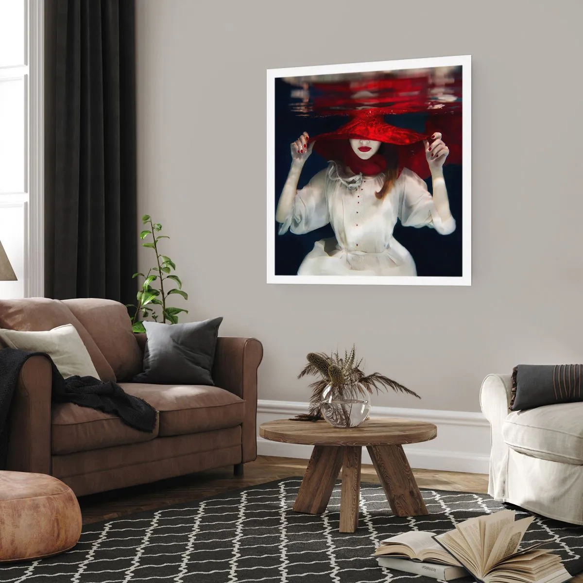 Plakat - Dziwożona - 60x60 cm