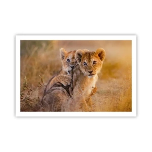 Plakat - Nie przeszkadzać! Bawimy się - 91x61 cm