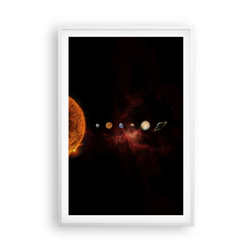 Plakat w białej ramie - Nasza okolica - 61x91 cm