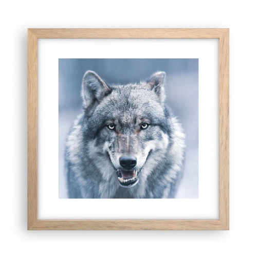 Plakat w ramie jasny dąb - Podejmiesz wyzwanie? - 30x30 cm